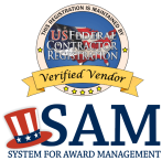 SAM Logo - System for Award Management - Federal Contractor Registration